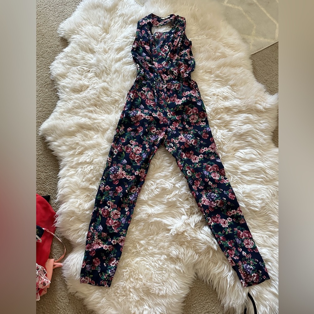 Floral jumpsuit